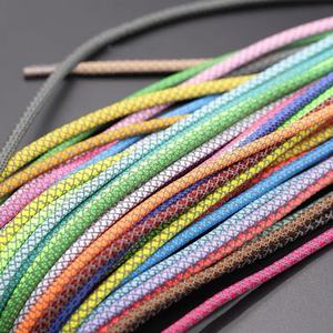 Olian Custom 4.5mm de large 0.5-1.8m de longueur Multi Couleurs 3/M Lacets ronds réfléchissants pour Sneaker Chaussures décontractées - Product Image 4