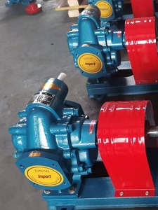 Pompa a Ingranaggi per Olio Greggio in Acciaio Inox Autolubrificante Elettrica a Bassa Pressione con Valvola di Scarico Pressione per Diesel - Product Image 4