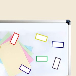 36Pcs Magnetic Dry Erase Labels Board <strong>Mini</strong> <strong>Whiteboard</strong> Fridge Blank Name Tags Plates Writable Reusable Magnets - Product Image 5