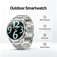 Reloj Inteligente para Hombre V99 2026, Pantalla de 1.85 Pulgadas, Linterna Integrada, Esferas Personalizables, Llamadas Bluetooth, Monitor de Salud, Logotipo Personalizado Disponible