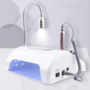 Machine à ongles 5 en 1, moteur sans balais 96W, rechargeable, collecteur de poussière UV LED pour manucure en salon - Product Image 4