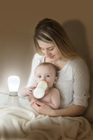 Lampe de nuit LED moderne à capteur tactile, rechargeable et à intensité variable, idéale pour la chambre de bébé et la table de chevet – Meilleure vente