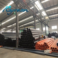 Tuyau de drainage perforé en HDPE 100mm 110mm SDR11 DN150 160mm 200mm 250mm 280mm, tuyau d'eau PE pour l'irrigation