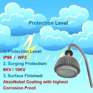 Lampe de navigation marine industrielle de station-service de GPL IP66 WF2 de lumière anti-déflagrante d'IECEx ATex LED de haute qualité avec l'urgence - Product Image 2