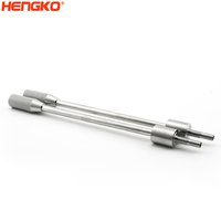 HENGKO Diffuseur de micro bulles en métal poreux en acier inoxydable 316L de qualité alimentaire pour cuve de fermentation de brasserie