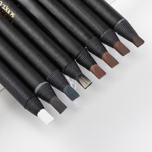 Lápiz de Cejas Resistente al Agua de Larga Duración con Cepillo, Accesorio para Maquillaje de Microblading y Tatuaje de Cejas - Product Image 1