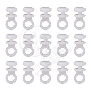 Xinyida Snap Fasteners D990 8.9mm Width 17.5mm Length For Car <b>Curtain</b> <b>Hooks</b> And Track Pulleys - Product Image 5