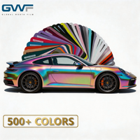 Film de protection de peinture (PPF) couleur TPU avec canaux d'air, installation facile, haute qualité, finition satinée, application humide ou sèche