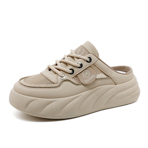 รองเท้าลำลองผู้หญิง LYKU รุ่น Evergreen สำหรับฤดูใบไม้ผลิและฤดูร้อน ผ้าตาข่ายระบายอากาศดี ดีไซน์ผูกเชือก กันลื่น แฟชั่นทันสมัย ผลิตในประเทศจีน - Product Image 6