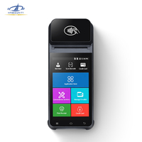 HP405Pro Android12 5.5'' Printer Airtime Pengumpul Sidik Jari WiFi 4G BLE GPS Kartu POS Perangkat Terminal Pintar
