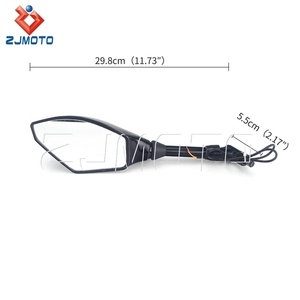 Espejo retrovisor para motocicleta <span class=keywords><strong>Suzuki</strong></span> GSXR600 750 GSXR 600 750 1000 GSX1300R GSX650F GSX-R - Product Image 5