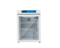 Réfrigérateur médical 75L, 2 à 8 degrés, mini-réfrigérateur pour vaccins, réfrigérateur de pharmacie avec porte vitrée pour laboratoire ou hôpital 2-8 ℃