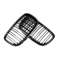 Negro brillante de alta calidad para BMW X5 E70 2006-2013 Kit de carrocería Parachoques delantero y parrilla de riñón en material ABS
