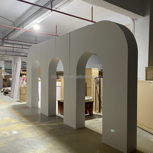 Arche <span class=keywords><strong>de</strong></span> toile <span class=keywords><strong>de</strong></span> fond élégante en PVC blanc ZKAI, prix usine <span class=keywords><strong>professionnel</strong></span>, <span class=keywords><strong>pour</strong></span> <span class=keywords><strong>location</strong></span> d'événements et <span class=keywords><strong>de</strong></span> fêtes <span class=keywords><strong>de</strong></span> mariage - Product Image 2