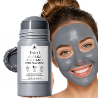 Masque facial en argile volcanique d'Alaska en gros sous marque privée OEM – Nettoyage en profondeur, soin coréen hydratant, masque bâtonnet de boue pour le visage