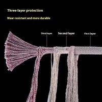 Vente en gros de corde de remorquage de voiture épaisse anti-usure de 20 tonnes corde de traction spéciale tout-terrain pour le sauvetage trousse à outils d'urgence