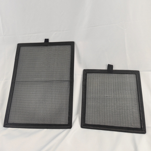 Màu đen và trắng Nylon Bộ lọc không khí màn hình chống bụi PP <span class=keywords><strong>PE</strong></span> chất liệu lọc mắt lưới - Product Image 1