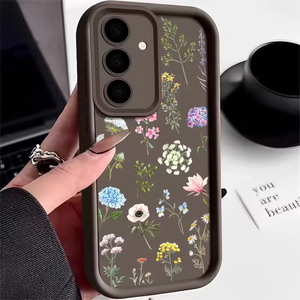 Funda Protectora Suave con Diseño Floral para <span class=keywords><strong>Samsung</strong></span> <span class=keywords><strong>Galaxy</strong></span> S25 Ultra S24 FE A56 A55 A54 A16 5G, Venta al por Mayor de Fábrica BAILI - Product Image 5