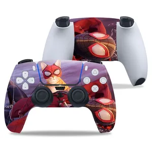 Marvel <span class=keywords><strong>SpiderMan</strong></span> per PlayStation 5 Gamepad adesivo per pelle custodia protettiva per PS5 controller per Joystick accessori pellicola - Product Image 3