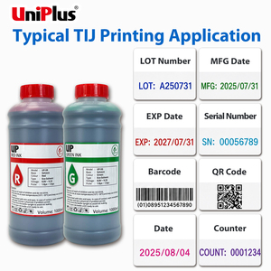 หมึกเติม HP สีแดง 1 ลิตร หมึกพิมพ์แบบใช้ตัวทำละลาย ความหนืดสูง สำหรับพิมพ์วันที่บนบรรจุภัณฑ์ - Product Image 5