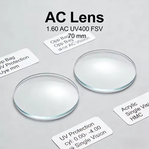 Premium Clear Two-piece AC <strong>Lens</strong> 1.60 UV400 FSV <strong>Aspherical</strong> <strong>Design</strong> 70mm Diameter for Superior Vision Clarity and UV Protection - Product Image 5