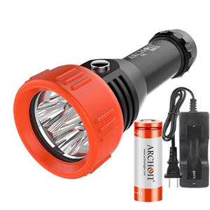 Lampe vidéo de plongée ARCHON S30 <span class=keywords><strong>II</strong></span> 3500lm torche de plongée sous-marine étanche de 100m avec chargeur de lampe de poche 26650 inclus - Product Image 1