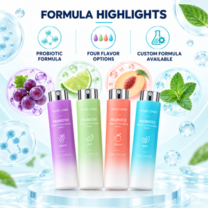 Spray Rafraîchissant pour l'Haleine Tendance, Parfum Longue Durée, Compact et Portable, Brume Fine, 4 Saveurs de Fruits, Spray Probiotique Rafraîchissant pour l'Haleine - Product Image 4