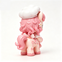 Figurine de Cheval Rose en PVC Personnalisable et Amusante, Boîte Mystère 9cm, Jouet Promotionnel, Figurine de Collection Designer, Cadeau, Jouet d'Art, Collections