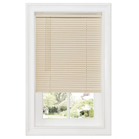 Persiana Enrollable Inalámbrica de Diseño Moderno, Mini, con Lamas de 1 Pulgada, Color Blanco Perla, Filtrado de Luz, Montaje en Pared, Persianas Integradas de PVC, Decoración del Hogar, Duraderas