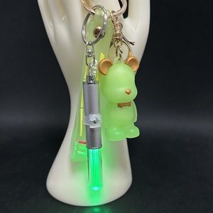 Acrylic Light-Up Pen Stick <b>Keychain</b> Mini Glow Stick Portable Cheering Prop Japanese Korean Style - Product Image 1