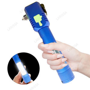 Briser la fenêtre une seconde Voyage en toute sécurité Utilisation du véhicule Évasion Antivol <span class=keywords><strong>Marteau</strong></span> de sécurité - Product Image 2