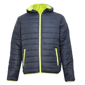 2022 OEM new style outdoor men imbottito con felpa con cappuccio giacca abbigliamento uomo piumino giacca da uomo piumino