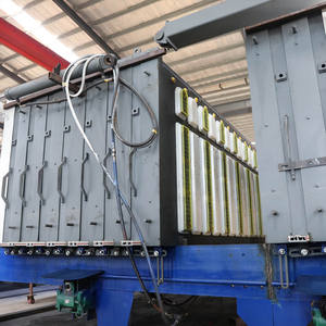 صندوق تروس أوتوماتيكي بالكامل برغي محرك PLC مقاوم للحريق خفيف الوزن ومقاوم للصوت لوحة حائط مسبقة الصنع سياج خرسانة - Product Image 1