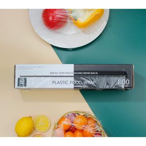 Film alimentaire en plastique 800 pieds carrés sans BPA transparent extra-adhérent pour usage en cuisine - Product Image 5