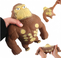 Jouet sensoriel Gorilla Monkey extensible, jouet anti-stress à presser, jeu sensoriel relaxant, jouets fidget, cadeaux promotionnels