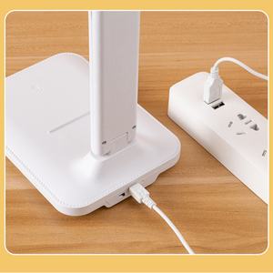 Lampe de bureau LED professionnelle rechargeable avec batterie intégrée, lumière de lecture, lumière de bureau, tactile, à intensité variable, moderne, lampe de chevet, lampe de table d'étude - Product Image 6