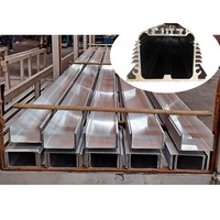 Profilé LED en aluminium 6063 60 mm, extrusion d'aluminium pour bande LED 30 mm x 30 mm, LED linéaire haut/bas en extrusion d'aluminium