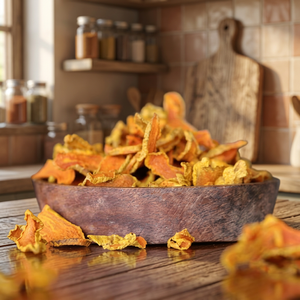 Tranches de curcuma naturel KAMADHEI séché et cru, très tendance, à haute teneur en curcumine, épice séchée, 1 kg, durée de conservation de 24 mois - Product Image 1