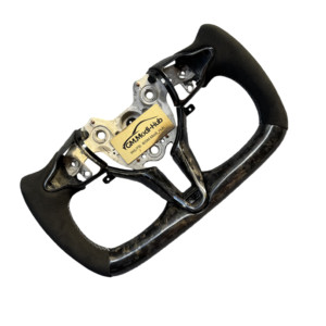 Volante de Cuero y Fibra de Carbono Personalizado GM.Modi-Hub de Lujo para Automóvil, Diámetro de 35-40 cm, 1 Año de Garantía, <span class=keywords><strong>2019</strong></span>+ Elantra <span class=keywords><strong>N</strong></span>/I30 - Product Image 2