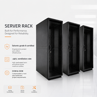 Armoire de serveur personnalisée 42U, équipement de refroidissement par air de haute qualité pour centre de données, conteneur