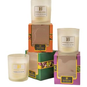 Cajas de Velas Sin Humo al por Mayor, Cera de Soja, Aromatizantes, Fragancia Duradera, 12-24 Horas de Duración, Caja de Regalo para Dormitorio - Product Image 5