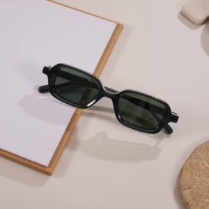 Gafas de Sol Rectangulares Unisex de Alta Gama, Protección UV 100%, Lentes Degradadas de Lujo, Calidad Premium, Precio al por Mayor - Product Image 5