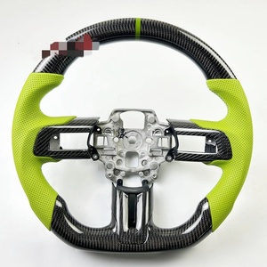 Volante per <span class=keywords><strong>Ford</strong></span> Mustang 2011 2012 2013 2014, <span class=keywords><strong>Accessori</strong></span> Auto Personalizzati di Alta Qualità in Fibra di Carbonio - Product Image 2