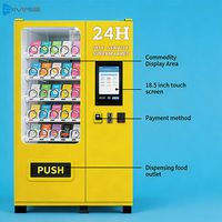 Distributeur automatique de petites boîtes aveugles à paiement multiple en libre-service chaud avec gestion en nuage à écran tactile SDK pour les articles de vente au détail