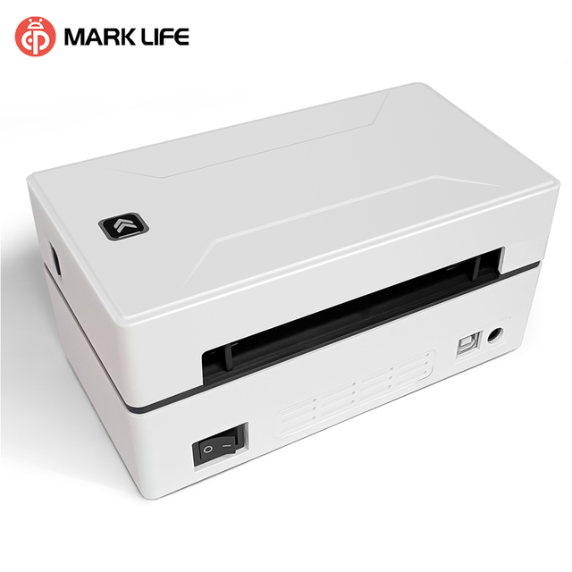 Marklife D100 Desktop Shipping Label Printer Portable Office Thermal Label Printer Logo Barcode Label Maker