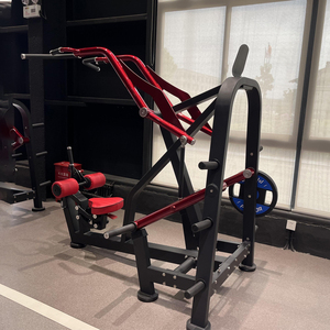 Machine de <span class=keywords><strong>presse</strong></span> triceps assise à charge libre pour bras indépendants, équipement de fitness commercial robuste avec coussin de <span class=keywords><strong>cuisse</strong></span> réglable - Product Image 2