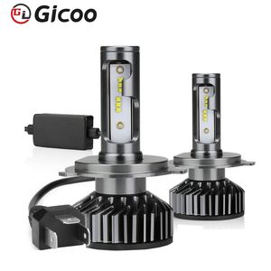 Sistema de Iluminación Automotriz GICOO F2 ZES 12000 Lúmenes H4 9005 9006 H13, Faro Delantero para Auto, Bombilla LED para Auto 9004 9007 H11 H7 H4 - Product Image 1
