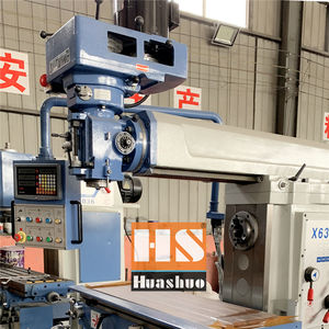 Nueva fresadora <span class=keywords><strong>de</strong></span> cabezal giratorio Universal X6436 <span class=keywords><strong>de</strong></span> 3 ejes 380V ISO40 núcleo del motor del husillo rotación <span class=keywords><strong>de</strong></span> punta <span class=keywords><strong>de</strong></span> 360 grados ambos verticales - Product Image 3