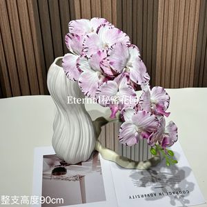 Orquídea Phalaenopsis 3D de 90 cm para Decoración de Bodas, Flor Artificial Secret Garden - Product Image 1