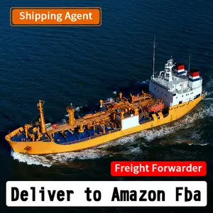 Sea kargo Forwarder dari Cina ke Amerika Serikat Inggris Australia Inggris Polandia Amerika Spanyol DDP FBA Amazon pengiriman